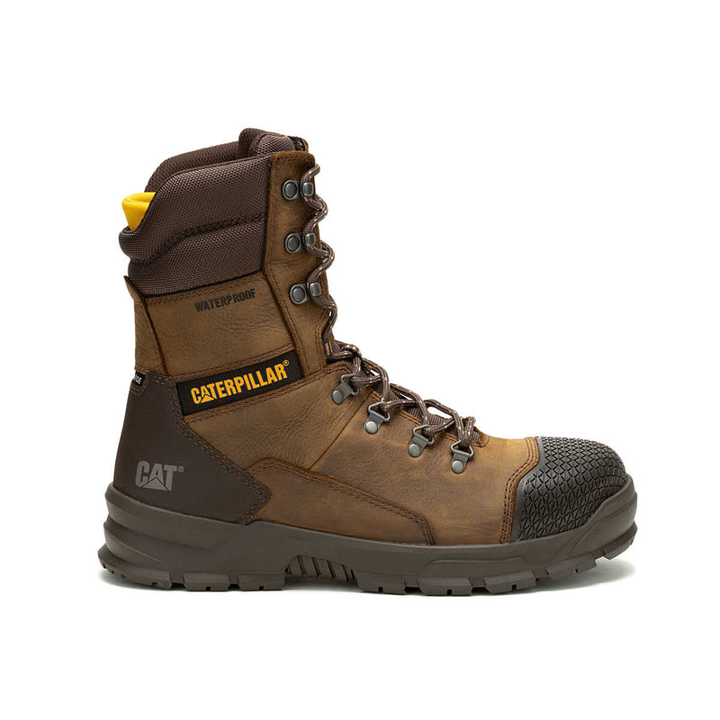 CATERPILLAR Men's Accomplice X 8" Waterproof Steel toe Work Shoes P91642