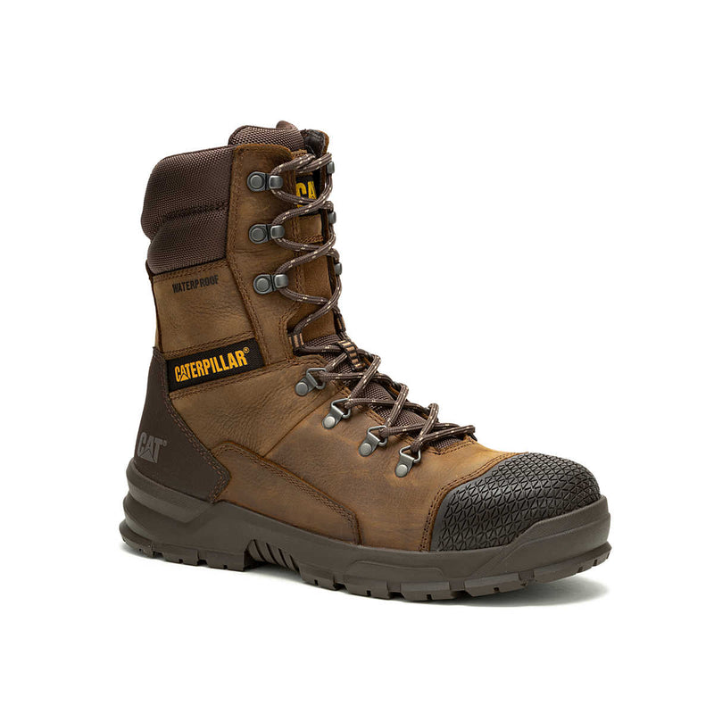 CATERPILLAR Men's Accomplice X 8" Waterproof Steel toe Work Shoes P91642
