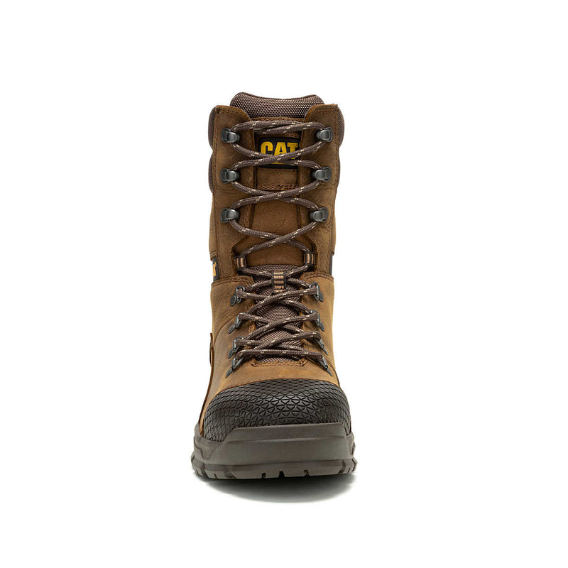 CATFOOTWEAR Men's ACCOMPLICE X 8" WaterProof Steel toe Work Shoes P91642