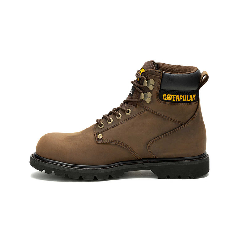 CATFOOTWEAR Men's SECOND SHIFT Waterproof Steel toe Work Shoes P91660