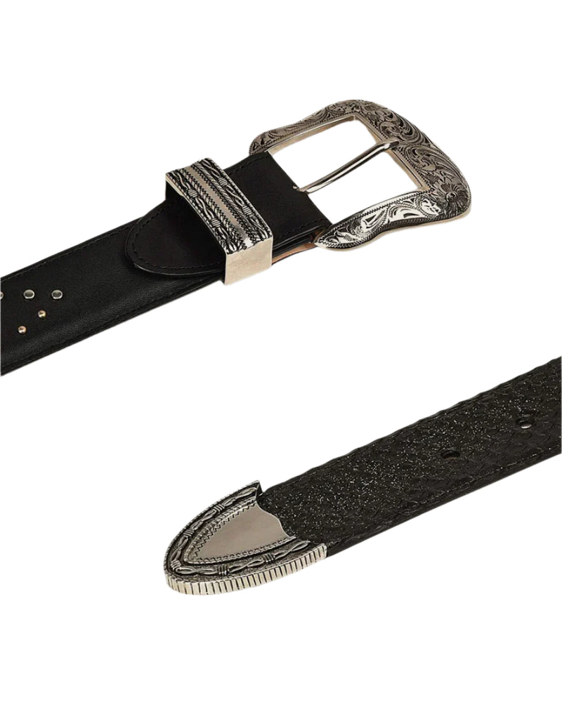 CUADRA Women's Cosmo Exotic Cowgirl Belt BC269