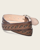 CUADRA Women's Brown Braided Belt