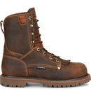 CAROLINA Men's 8 Inch 28 Series Waterproof Composite Toe Work Boot, Brown