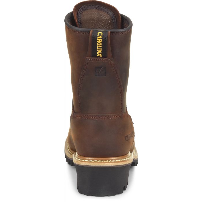 CAROLINA Men's Elm 8 Inch Steel Toe Waterproof Logger Work Boot CA9821
