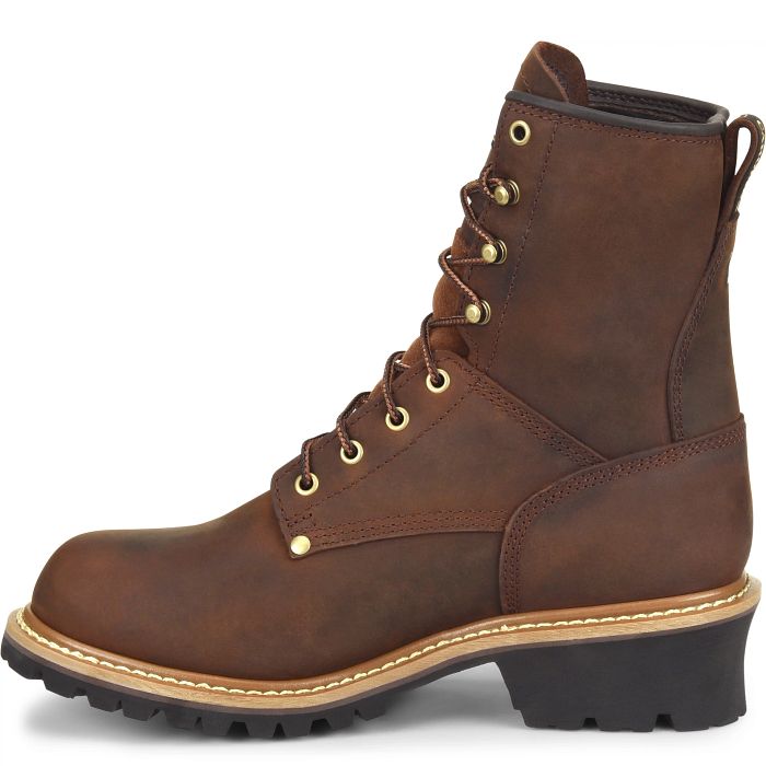 CAROLINA Men's Elm 8 Inch Steel Toe Waterproof Logger Work Boot CA9821