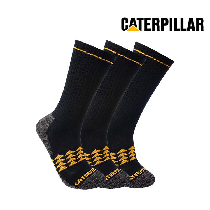 CATERPILLAR 3 PK Max Cush Socks CT302362TD