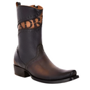 CUADRA Men's Urban Engraved Leather Boot CU559