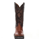 CUADRA Men's Lizard Teju Laser & Embroidery Square Toe Western Boot CU790