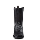 CUADRA Men's Leather Exotic Laser & Woven Narrow Square Toe CU802