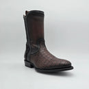 CUADRA Men's Alligator Laser & Zipper J Toe CU861