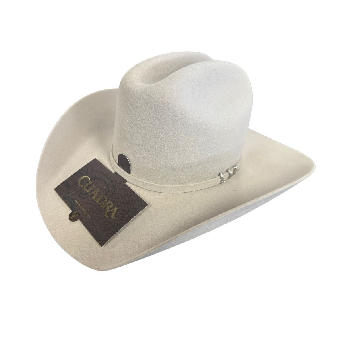 Python Cowboy Hat CUADRA Men's 5X Cattleman Python Wool Cowboy Hat, Belly – Ak'kin Footwear