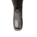 CUADRA Men's Exotic Ostritch Leather Square Toe Western Boot