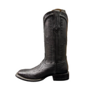 CUADRA Men's Exotic Ostritch Leather Square Toe Western Boot