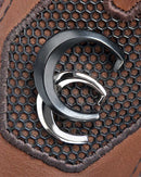 CUADRA Men's Genuine Bovine Leather Embroidery &amp; Laser Square Toe Western Boot