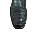 CUADRA Men's Plunge Caiman Laser & Woven Narrow Toe Square Western Boot CU805