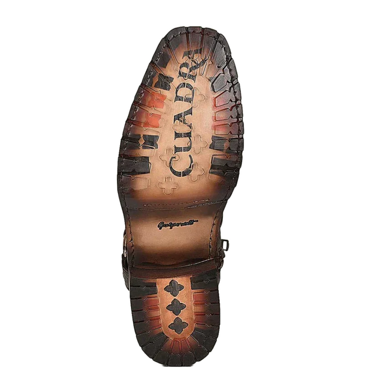 CUADRA Men's Hand-Painted Python Leather Ankle Boots CU689