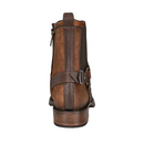 CUADRA Men's Hand-Painted Python Leather Ankle Boots CU689