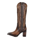 CUADRA Women's Genuine Leather High Rise Western Boot CU763