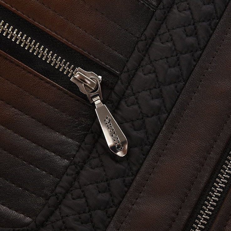 Chaqueta de piel de cordero auténtica para mujer CUADRA JC245