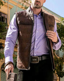 CUADRA Men's Deer Leather Woven Cowboy Belt BC261