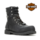 HARLEY DAVIDSON Men's Drewett 7 Inch Composite Toe, Black