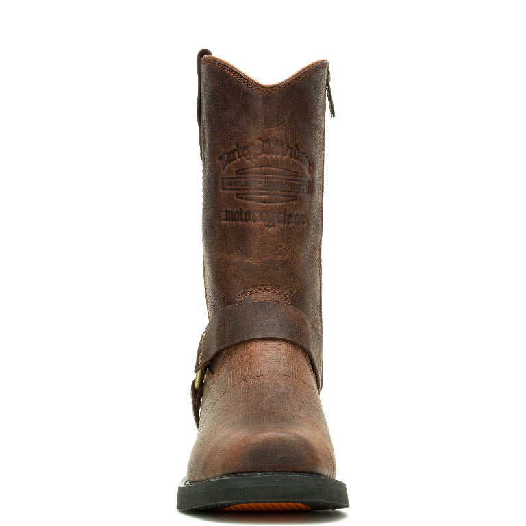 HARLEY DAVIDSON Men's 11 Inch Hustin West Boot, Brown
