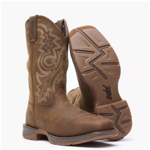 DURANGO Men's Rebel Steel Toe Pull-On Western Work Boot DB4343