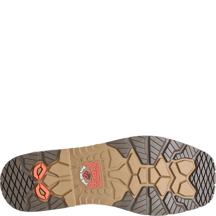 DOUBLE-H Men's Phantom Stanton Waterproof Composite Toe Work Boot, Brown