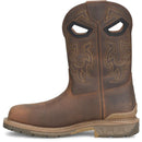 DOUBLE-H Men's Phantom Stanton Waterproof Composite Toe Work Boot, Brown