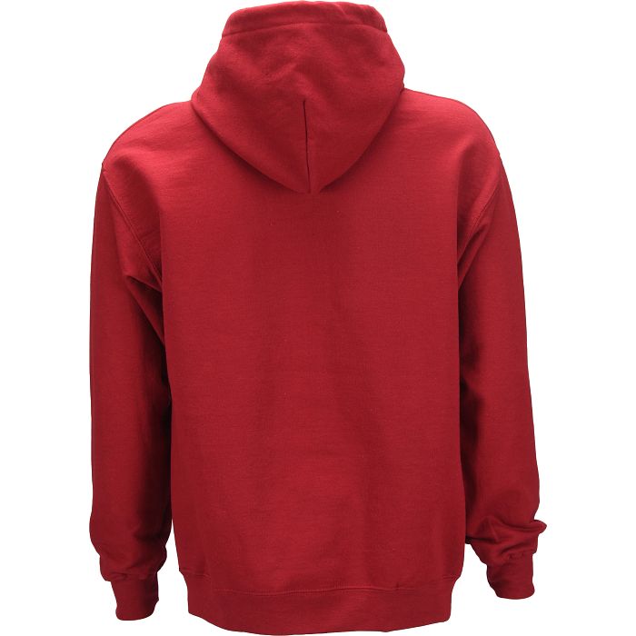 DOUBLE H Men's Logo Graphic Hoodie, Maroon