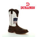 DURANGO Men's Rebel Distressed Flag Embroidery Western Boot