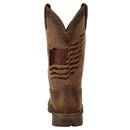 DURANGO Men's Rebel Distressed Flag Embroidery Western Boot DDB0314