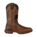 DURANGO Men's Rebel Distressed Flag Embroidery Western Boot DDB0314