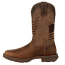DURANGO Men's Rebel Distressed Flag Embroidery Western Boot DDB0314