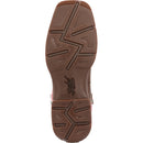 Bota de trabajo vaquera DURANGO Rebel con puntera de acero y bandera de México para hombre DDB0431