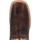 Bota vaquera de piel de toro encogida DURANGO para hombre, colección PRCA, DDB0466