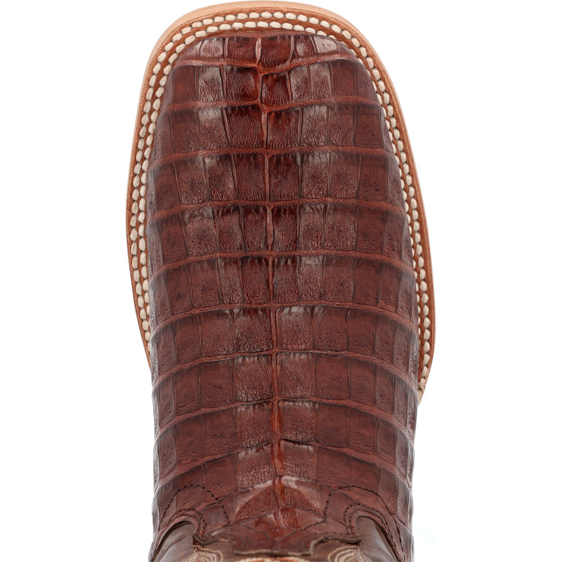 DURANGO Men's PRCA Collection Caiman Belly Exotic Western Boot DDB0471