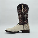 Bota vaquera de piel de vacuno estilo rodeo para hombre EL GENERAL 44862