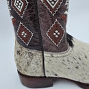 Bota vaquera de piel de vacuno estilo rodeo para hombre EL GENERAL 44862