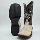 Bota vaquera de piel de vacuno estilo rodeo para hombre EL GENERAL 44862