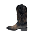 EL GENERAL Men's Rodeo Leather Western Boots, Gris