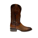 EL GENERAL Men's Rodeo Leather Western Boots, Tabaco