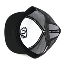 EL VIEJON Men's San Judas Flat Visor Cap, Black