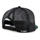 EL VIEJON Men's San Judas Flat Visor Cap, Black