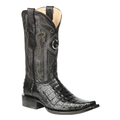 EL GENERAL Men's Genuine Leather Caiman Belly  Western Boot