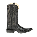 EL GENERAL Men's Genuine Leather Caiman Belly  Western Boot