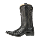 EL GENERAL Men's Genuine Leather Caiman Belly  Western Boot