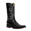EL GENERAL Men's Genuine Ostrich Leg Western Boot
