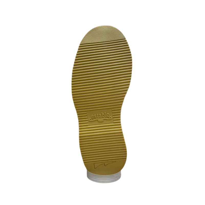 ESTABLO Men's Moc Toe Work Shoes Steel Toe, shedron