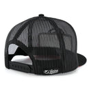 EL VIEJON EVPatch Maroon Patch Flat Visor Cap , Black